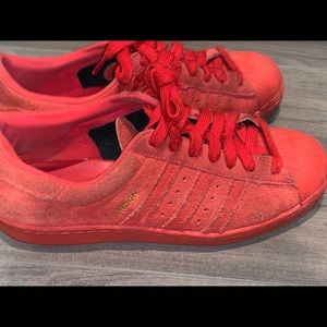 adidas superstar 80s red